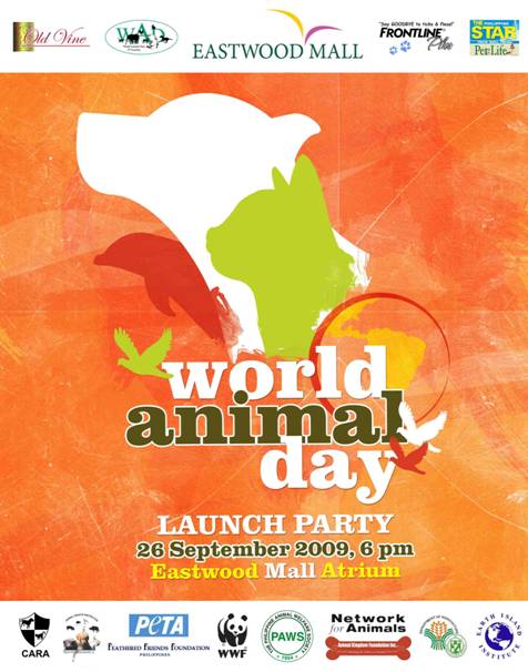 World Animal Day Launch Party