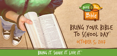 Bring Your Bible to School Day Banner