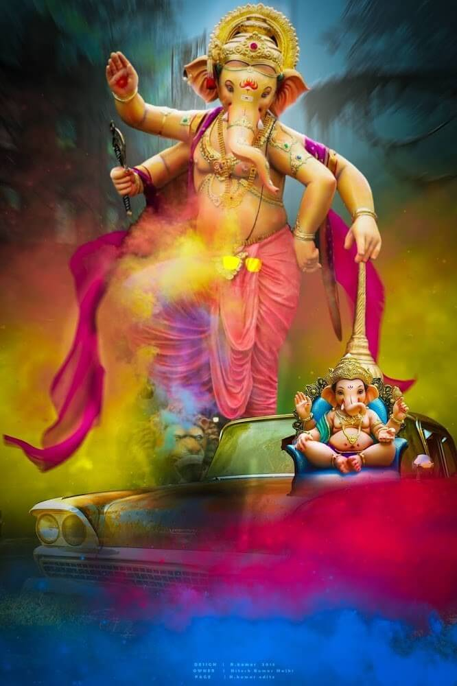 500+ Best Ganesh Chaturthi Special Photo Editing Background Images Hd Download