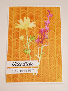 Grußkarten zur Silberhochzeit mit Wildblumen Stampin' Up! www.eris-kreativwerkstatt.blogspot.de