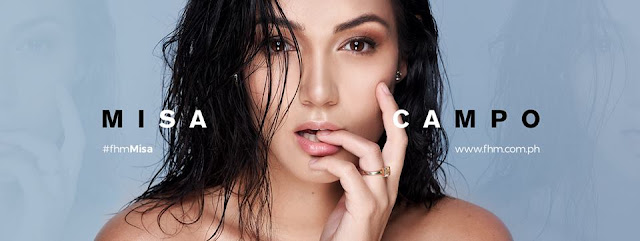 Misa Campo FHM January 2018 Cover Girl