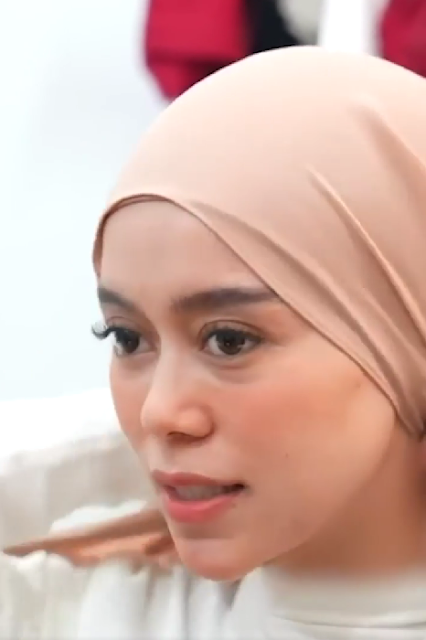 Tutorial hijab ala lesti kejora