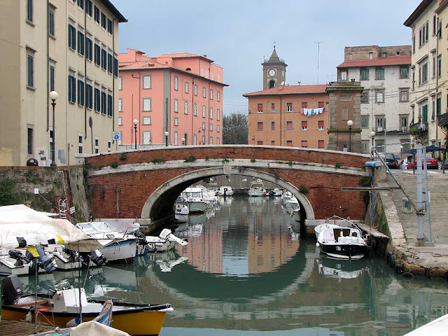 Ponte di Marmo, Marble Bridge, Livorno