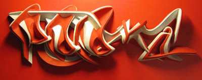 graffiti alphabet,3d graffiti art