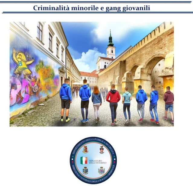 Presentato il report "Criminalità minorile e gang giovanili"