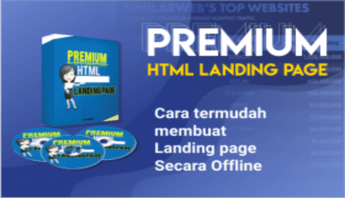 Premium HTML Landing Page