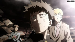 モブサイコ100アニメ 2期13話 影山茂夫 霊幻師匠 Shigeo Reigen | Mob Psycho 100 Episode 25