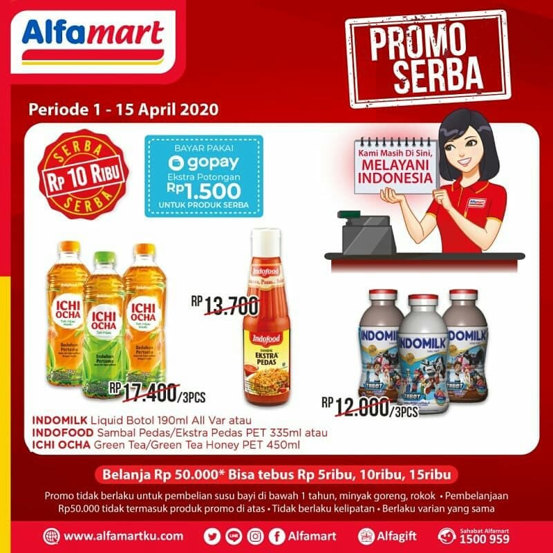  Promo  Alfamart  Serba Rp 10 000 Dan Serba 15 Ribuan Periode 