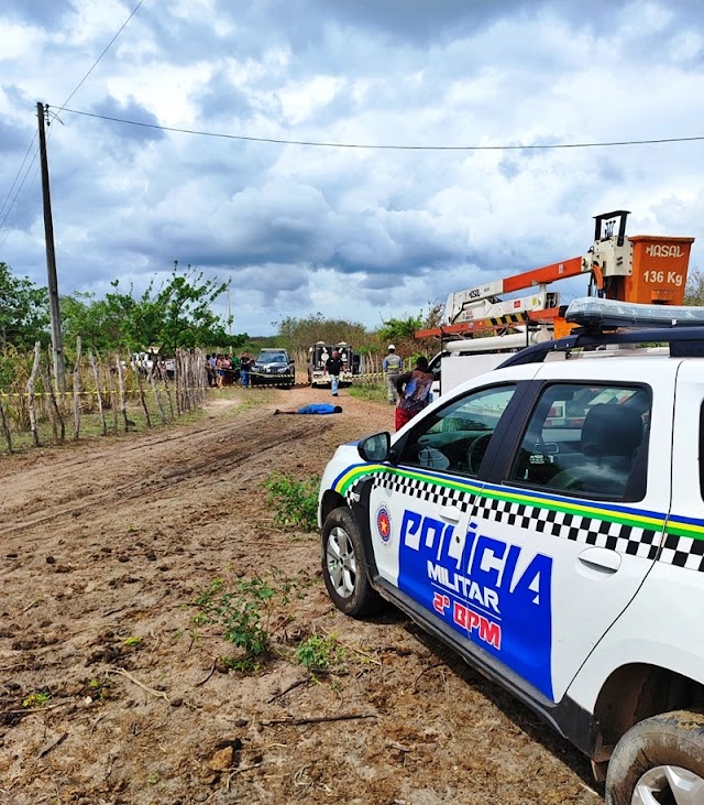 Idoso morre eletrocutado por fio de alta tensão caído após chuva em Bom Princípio do Piauí