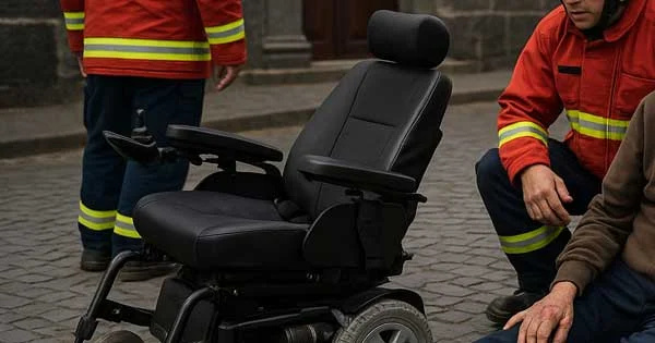 despiste de cadeira de rodas