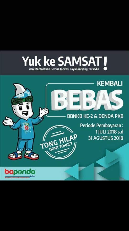 Samsat Depok dan Cinere Berlakukan Program Bebas BBN dan Denda PKB