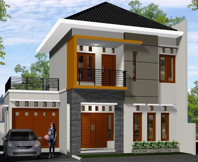 desain rumah sederhana tapi mewah terbaru