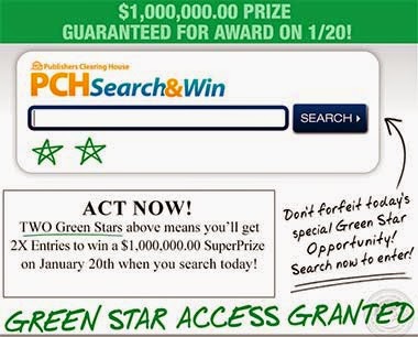 pch january 20 superprize giveaway 3577