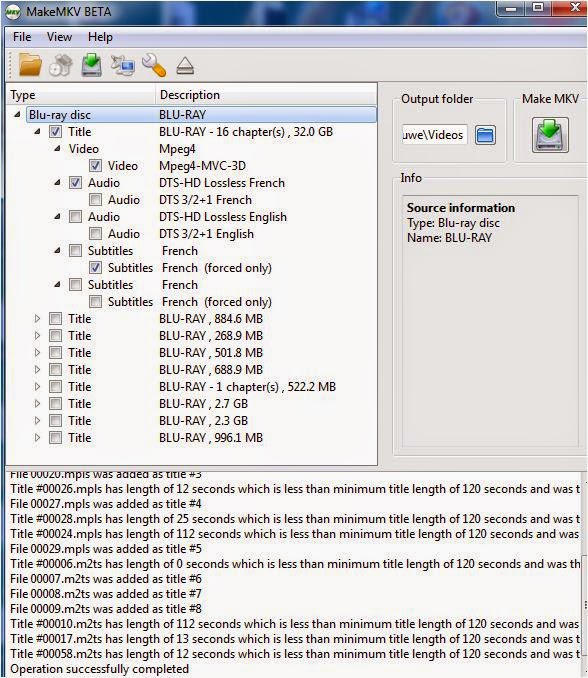 rip Blu-ray 3D MVC automatically AVC Top & Bottom