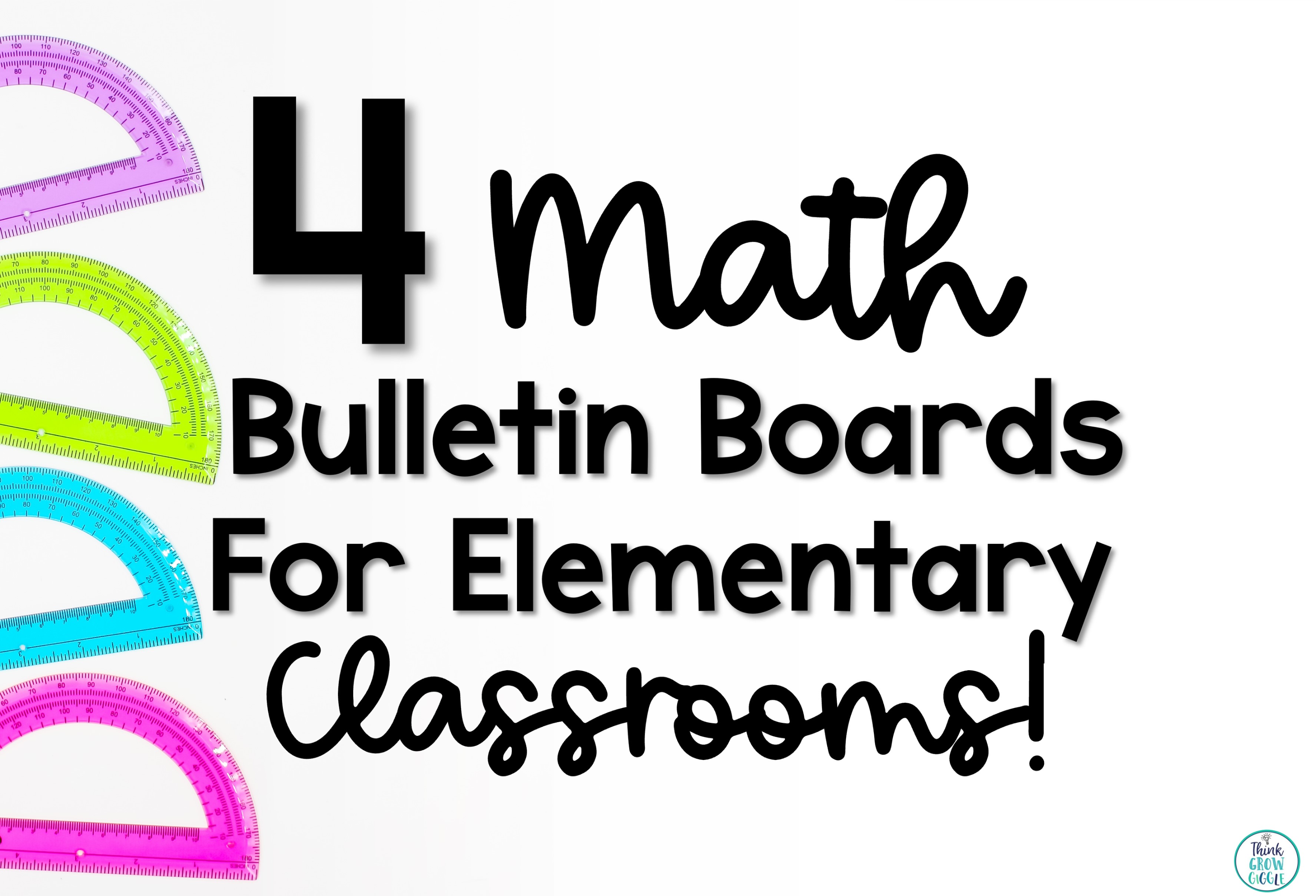 4 Math Bulletin Board Decor Ideas for Upper Elementary ...