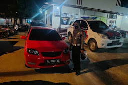 Polisi Tangkap Pengendara Mobil Vios Merah di Jayapura Yang Viral di Medsos