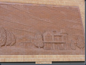 Marysville - church - bar relief picture (2)