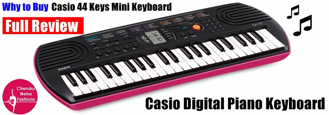 Casio SA78 44 Keys Mini Keyboard and Full Review