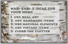 wabi sabi chart