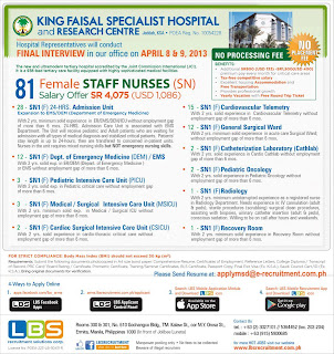 King Faisal Specialist Hospital Jobs