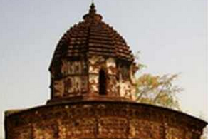 Kota kecil Bishnupur di Bengali Barat - India