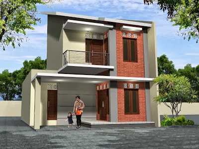 10 Desain Rumah Minimalis 2 Lantai Type 70 Terbaik