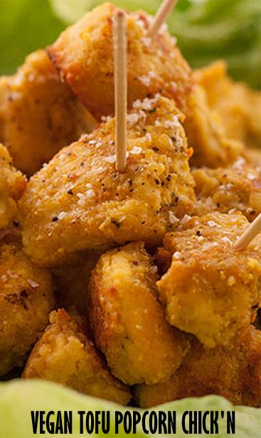 Meatless Monday with Vegan Tofu Popcorn Chick’n Meatless Monday with Vegan Tofu Popcorn Chick’n