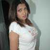 Actress Bhuvaneshwari - white t-shirt