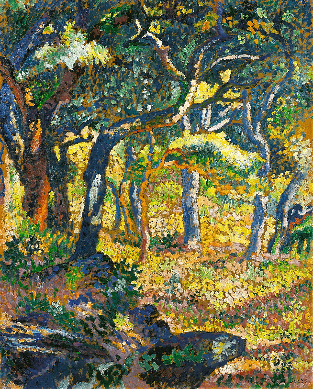 Une clairière en Provence (Étude), c. 1906