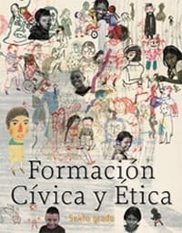 Libro de texto  Formación Cívica y Ética Sexto grado 2020-2021