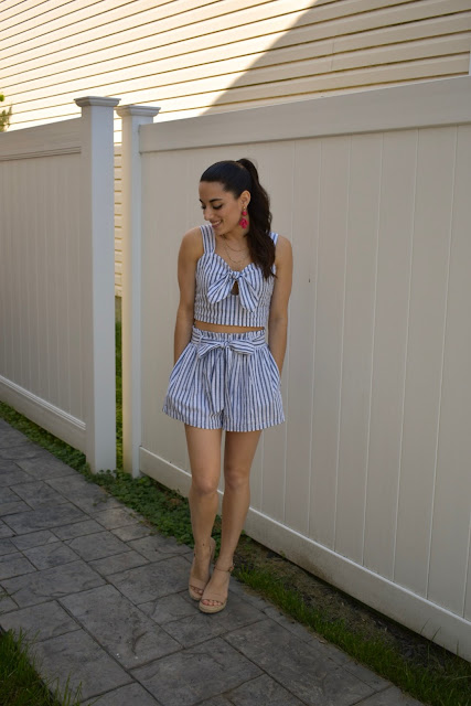 two piece romper