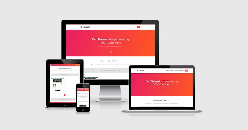 Idntheme Template blogger 2019  - Responsive Blogger Template