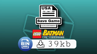 Save Data Lego Batman The Video Game PSP USA