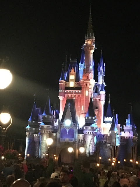 Cinderella Castle Before Happily Ever After Fireworks Magic Kingdom Walt Disney World