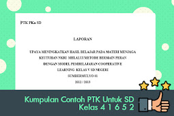 Kumpulan Teladan Ptk Untuk Sd Kelas 4 1 6 5 2