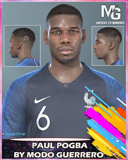 PES 2020 Faces Paul Pogba by Modo