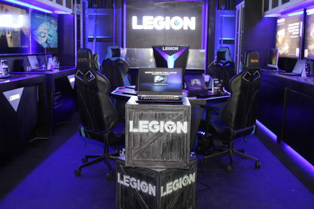 Located at the 4th floor of the Annex Building of SM City North EDSA, the Legion Concept Store  allows visitors to get an up close and personal experience with the company's newest gaming products.