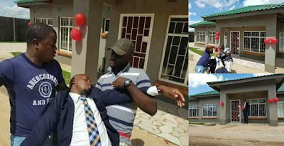 Man faints after his girlfriend surprised him with a 2-bedroom house as Valentine gift.
