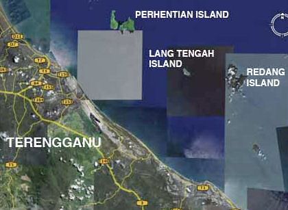 Pulau Lang Tengah Map