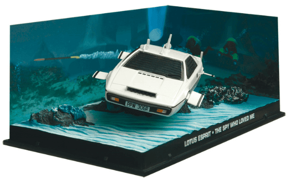 james bond auto collection 1:43 eaglemoss collection, lotus esprit 1:43 the spy who loved me