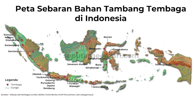 Potensi dan Sebaran Bahan Tambang di Indonesia