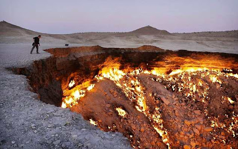 Lubang Api Raksasa, Turkmenistan