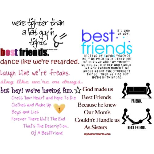funny friendship sayings. Best Friends Funny Quotes And