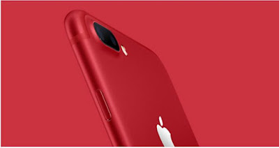 iphone in red color