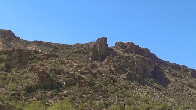 riding through the apache trail