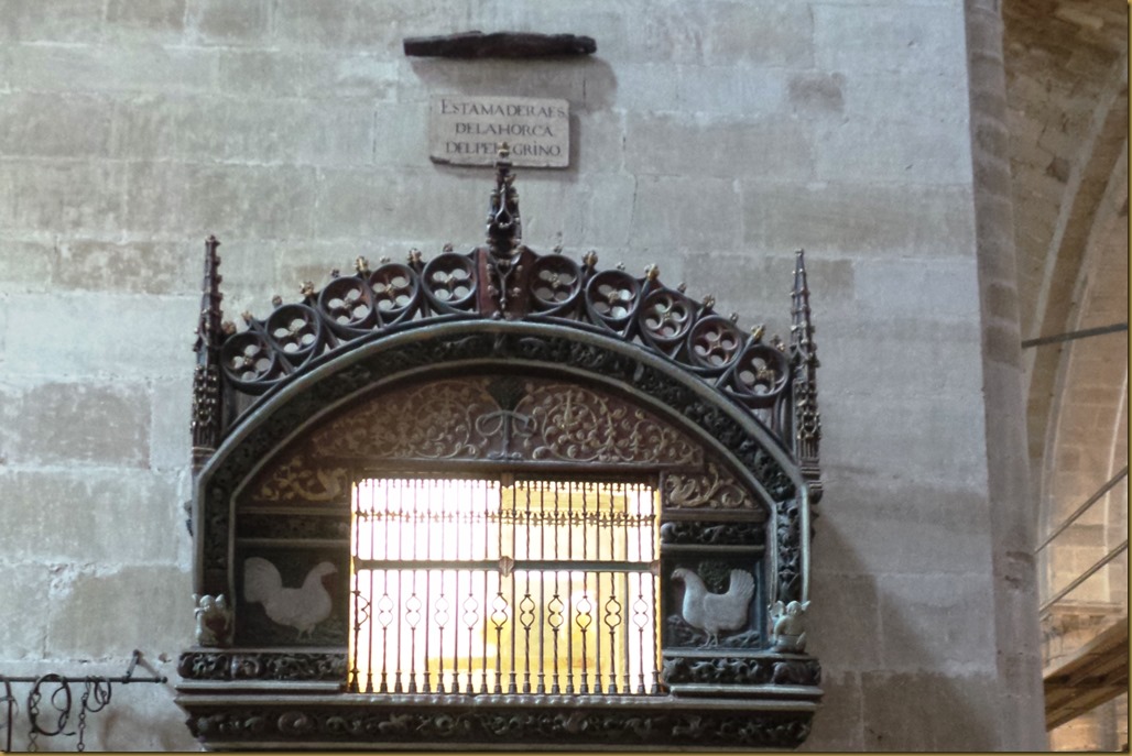 20180427_141036 Santo Domingo de la Calzada - Catedral - galinheiro
