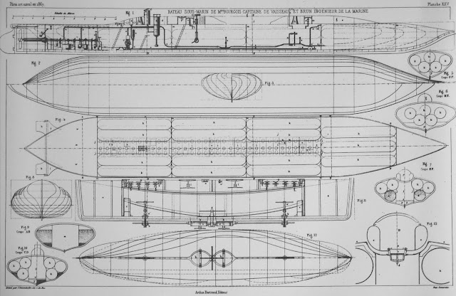 Inilah 9 Desain Awal Kapal Selam Modern Dunia