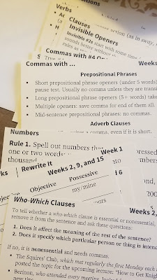 Fixing Grammar with IEW (A Homeschool Coffee Break Review for the Homeschool Review Crew) on kympossibleblog.blogspot.com