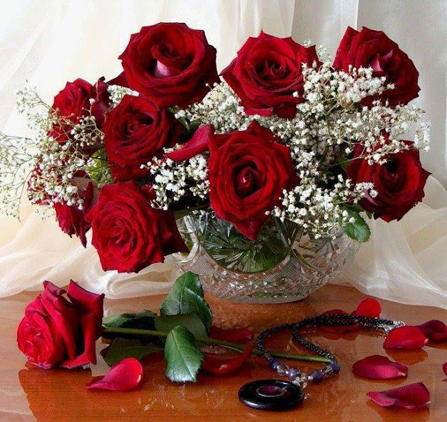 Beautiful Flowers in red, Photos