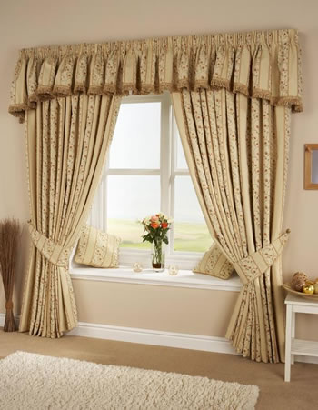 Design Ideas  Home on Your Home With Attached Valance Curtains   Curtains Design Needs